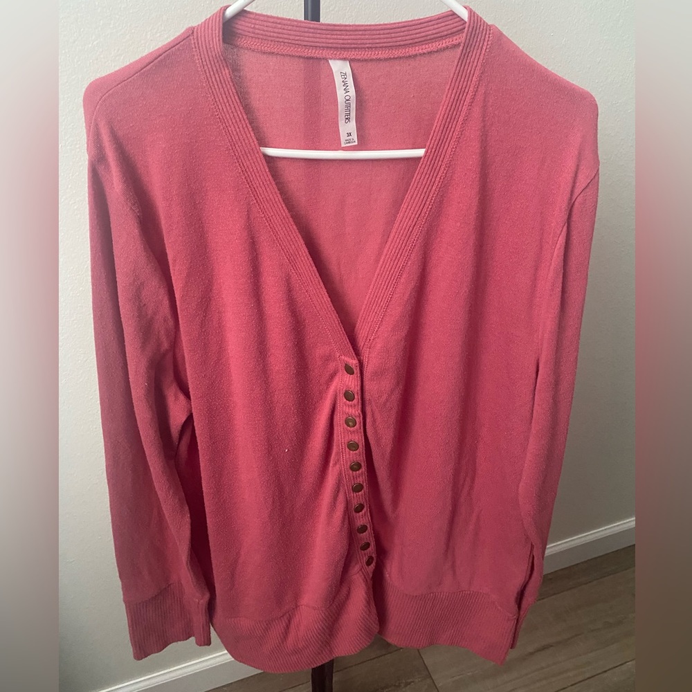 3X Zenana Outfitters Cardigan